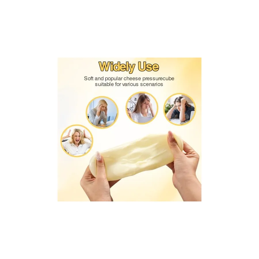 Big Coconut Oil Squishy 320g - 2.9Inch Cheese Squishy — image 5