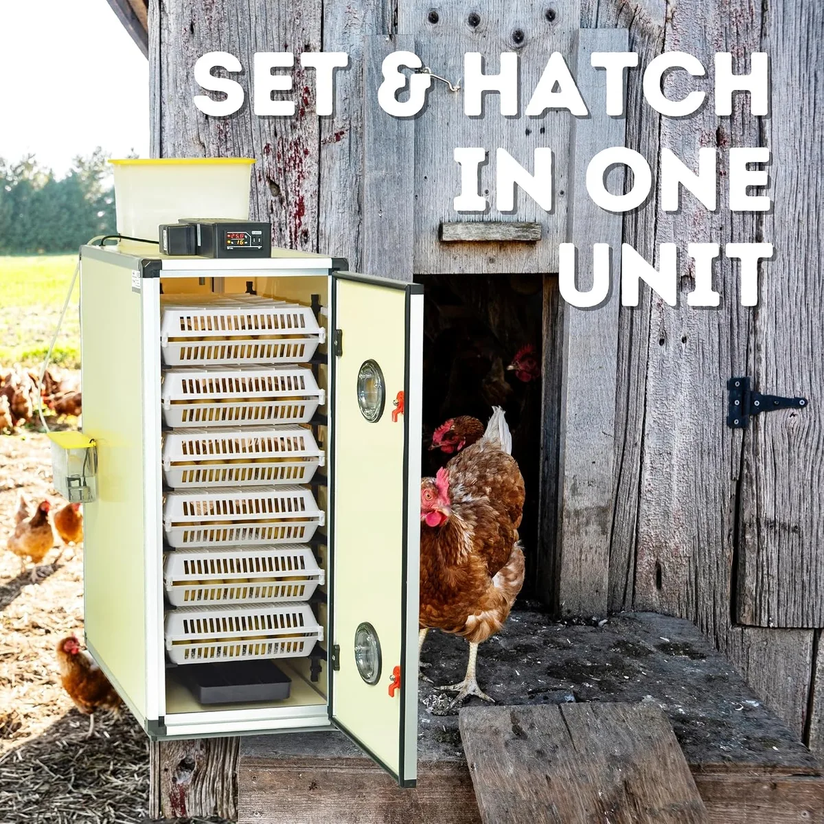 Hatching Time Incubators for Hatching Eggs, CT180SH Egg Setter & Hatcher — image 10