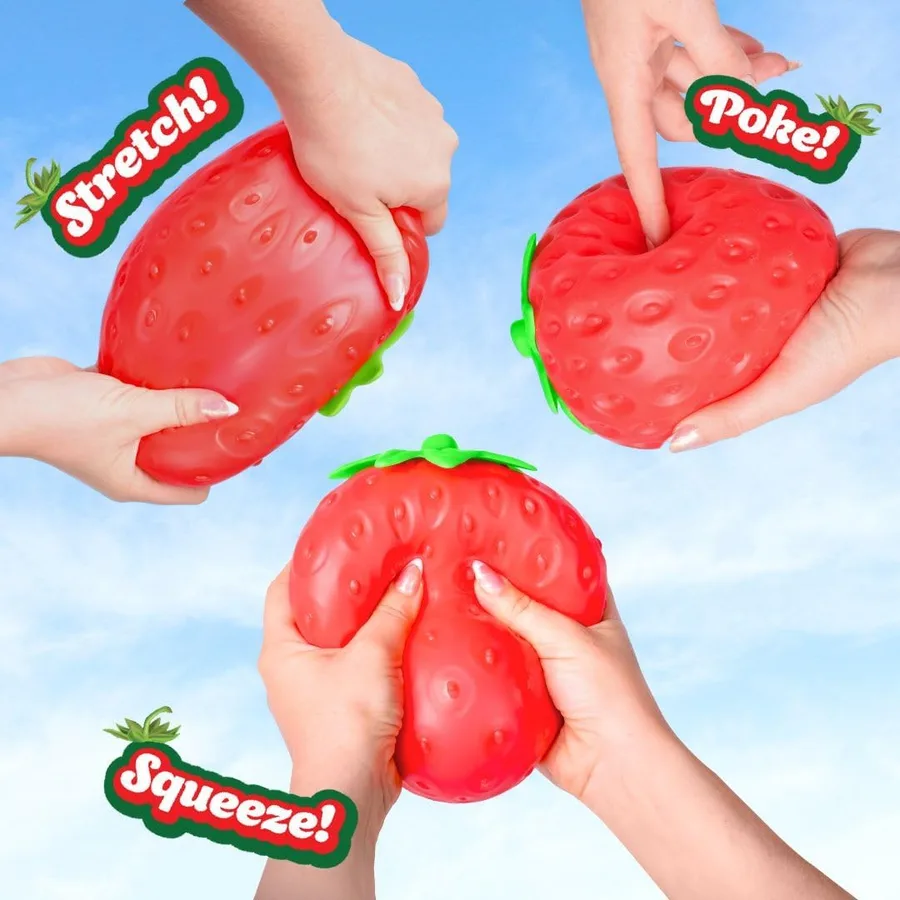 Jumbo Strawberry Squishy — image 8