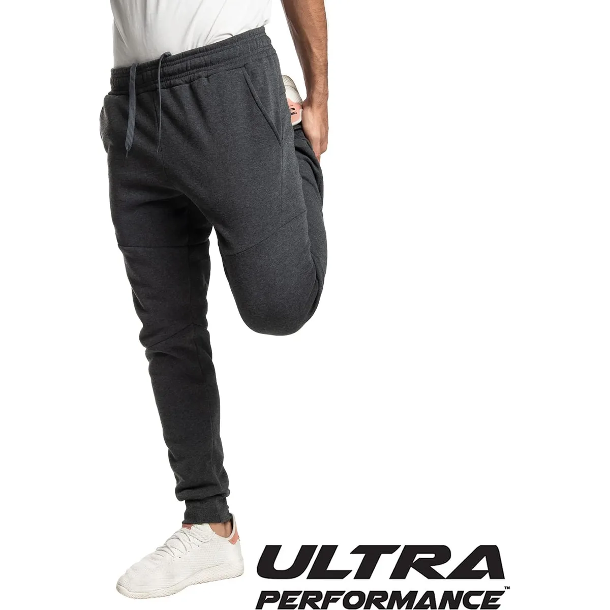 Ultra Performance Sweatpants for Men 3 Pack Fleece Joggers, with Pockets — image 5