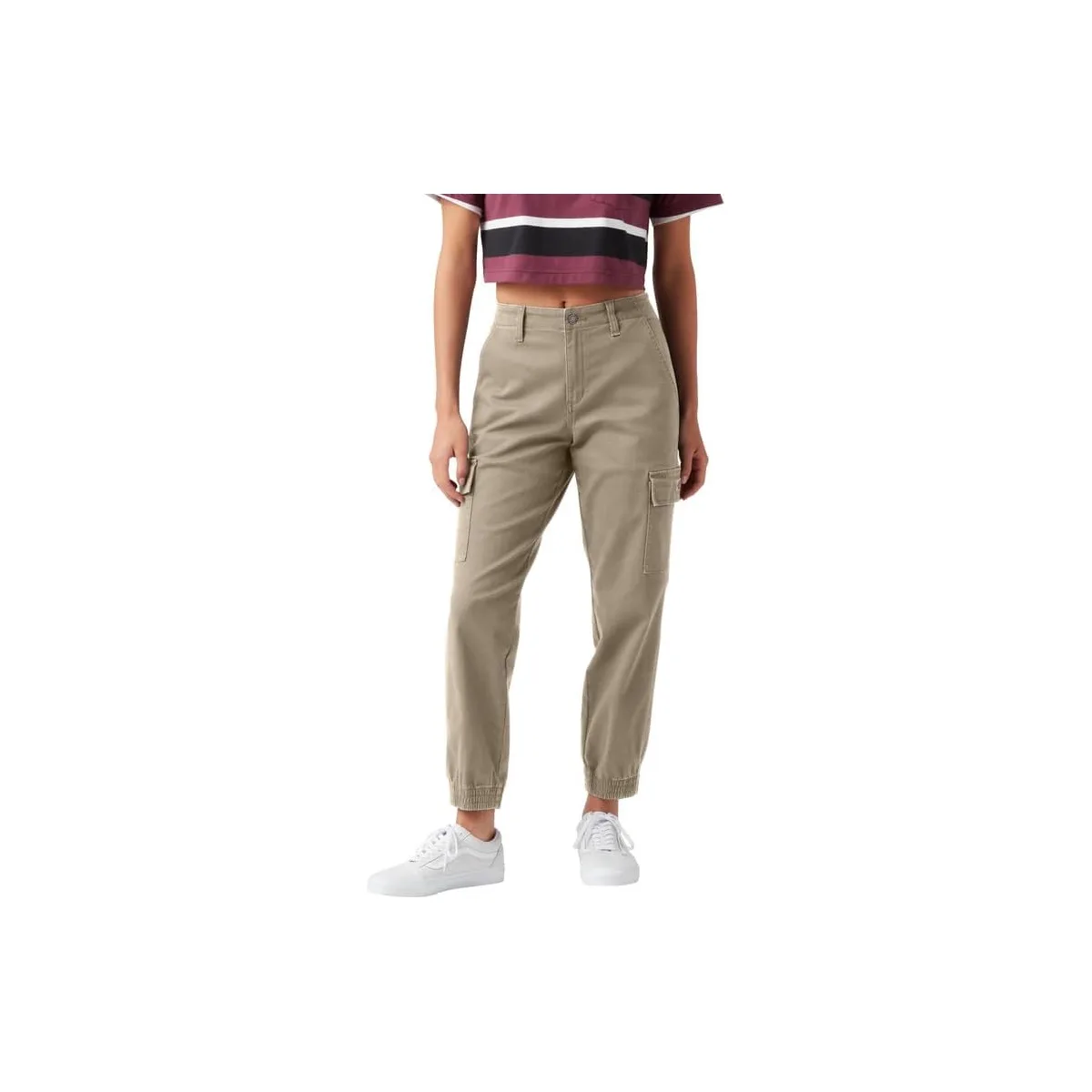 Dickies Women's High Rise Fit Cargo Jogger Pants Standard and Plus Size — image 8
