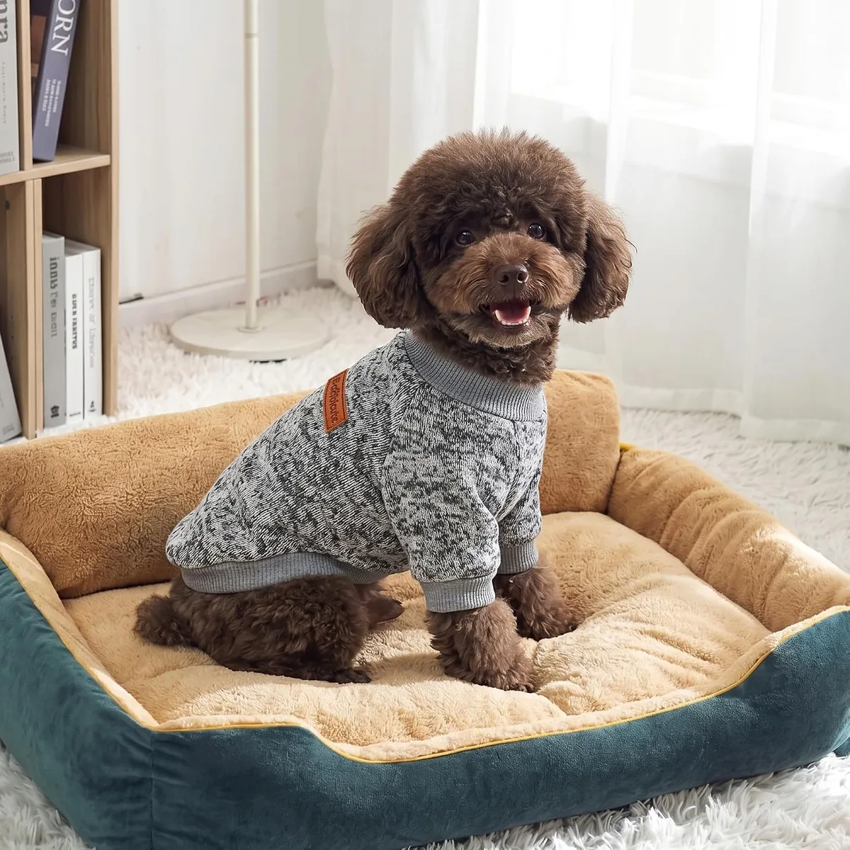 3 Pack Dog Sweaters for Small Dogs Girl Boy Winter Fleece Clothes Warm Soft Dog Sweatshirt Outfit for Dogs Cats Pet Apparel — image 2