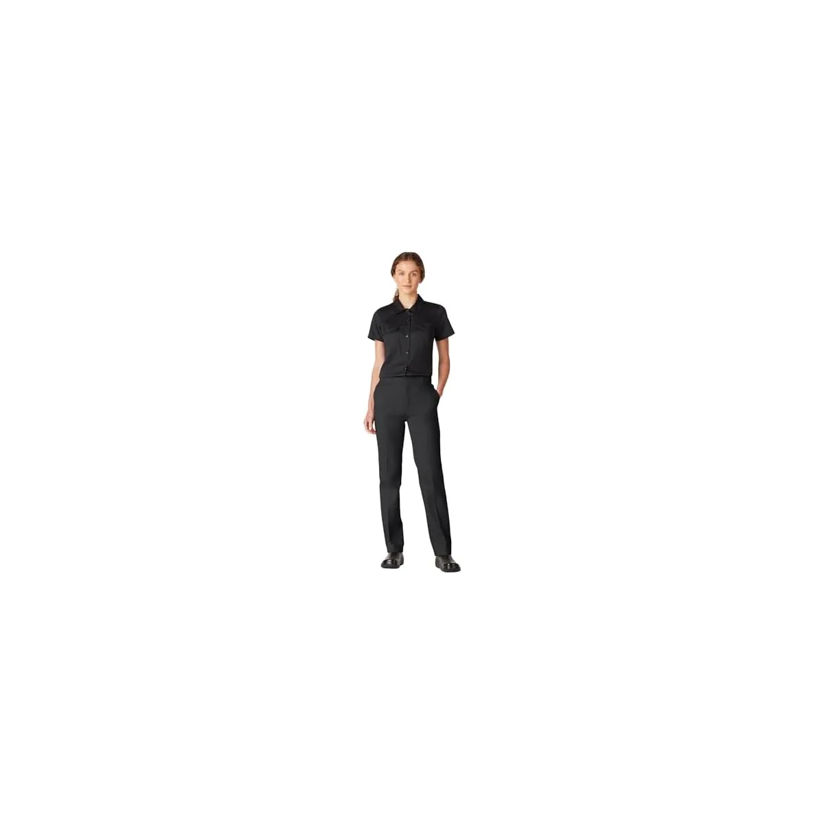 Dickies Women's Flex Work Pants – Stretch Straight Leg Uniform Trousers for Office, & Healthcare — image 3