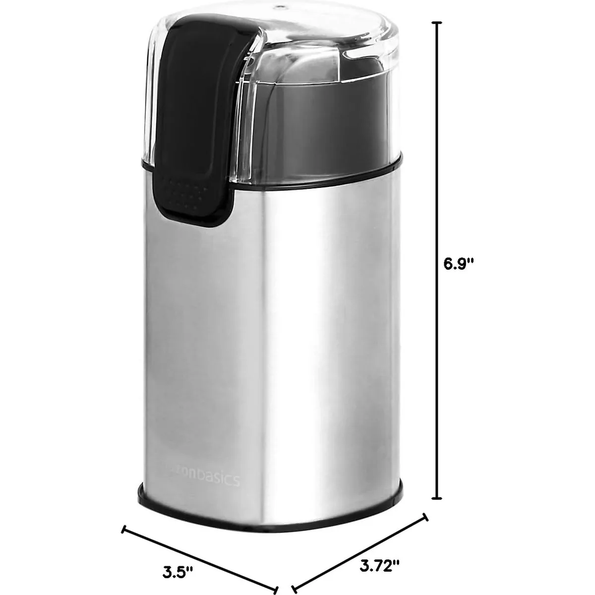 Amazon Basics Fast Electric Coffee Grinder for Home Use, Easy to Use Coffee Bean and Spice Grinder with Heavy-Duty Stainless Steel Grind Blades — image 6