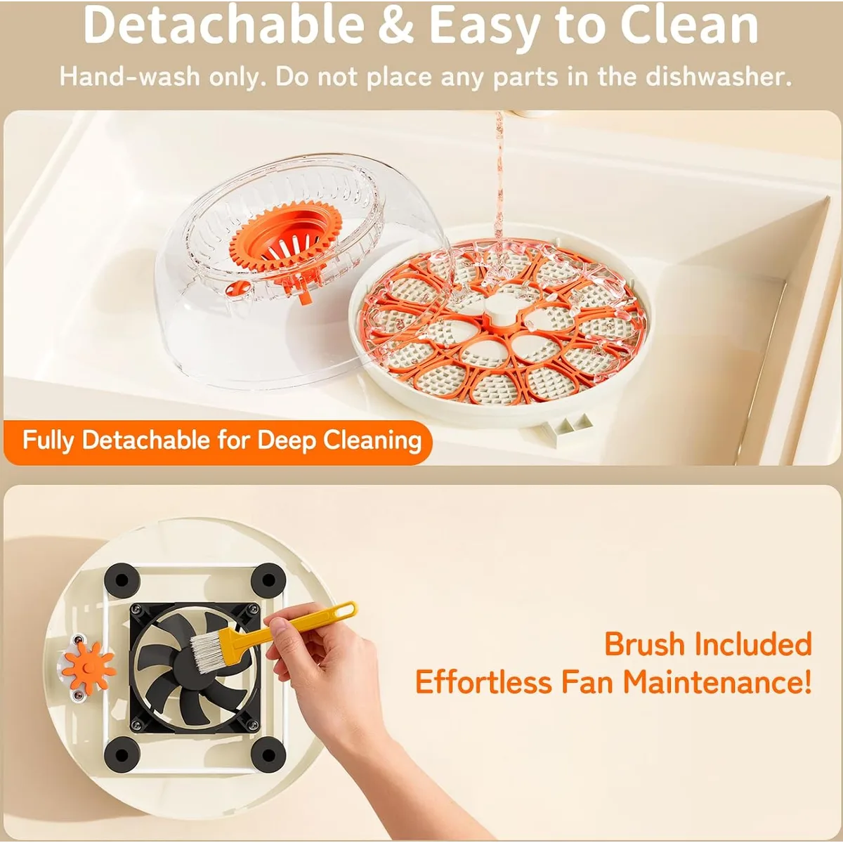 APDOE Egg Incubators for Hatching Eggs, Temperature and Humidity Control, Automatic Egg Turning, Egg Candler, External Water Bottle, Air Vent, for Chicken, Duck & Quail Eggs, 18 Eggs — image 7
