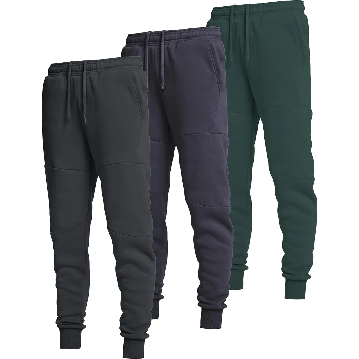 Ultra Performance Sweatpants for Men 3 Pack Fleece Joggers, with Pockets — image 8