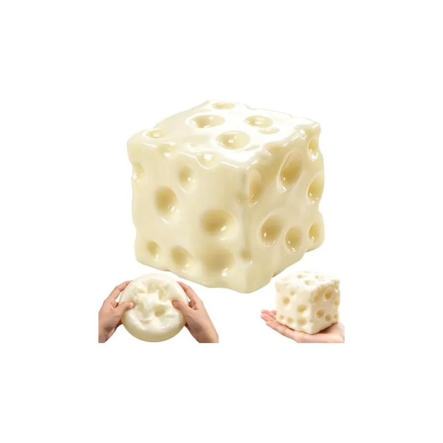 Big Coconut Oil Squishy 320g - 2.9Inch Cheese Squishy — image 2
