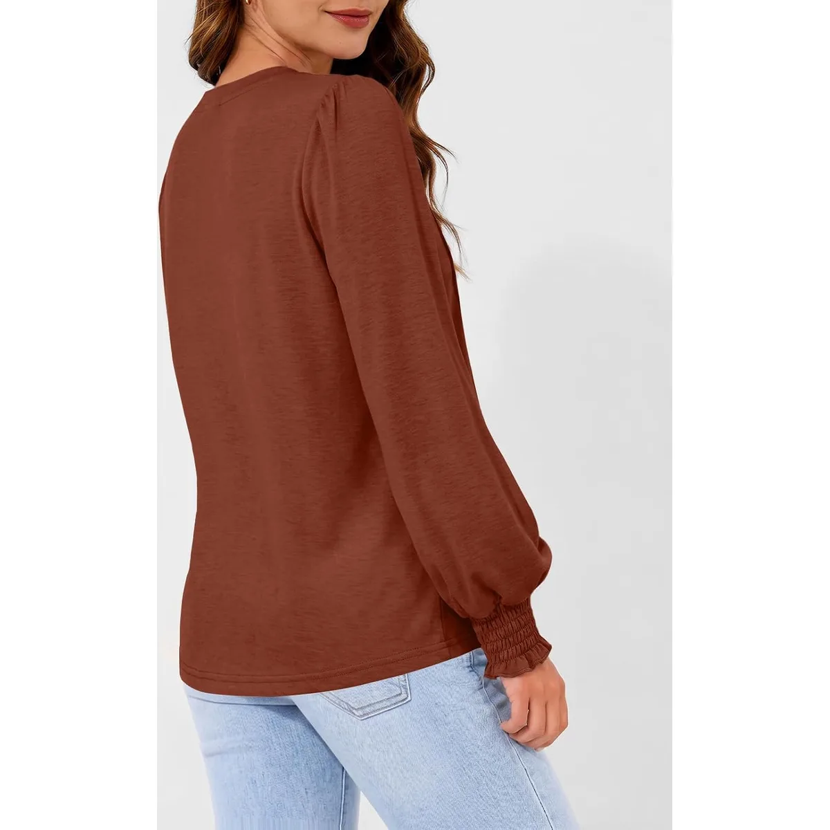 AUTOMET Womens Long Sleeve Shirts Fall Blouses Tops Business Casual Outfits — image 5
