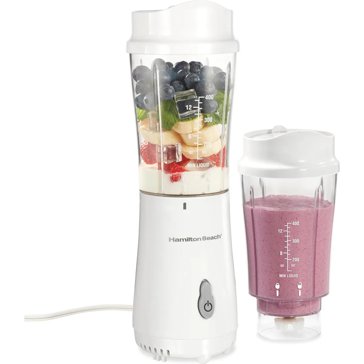 Hamilton Beach Portable Blender for Smoothies With 14 oz. Travel Jar — image 8