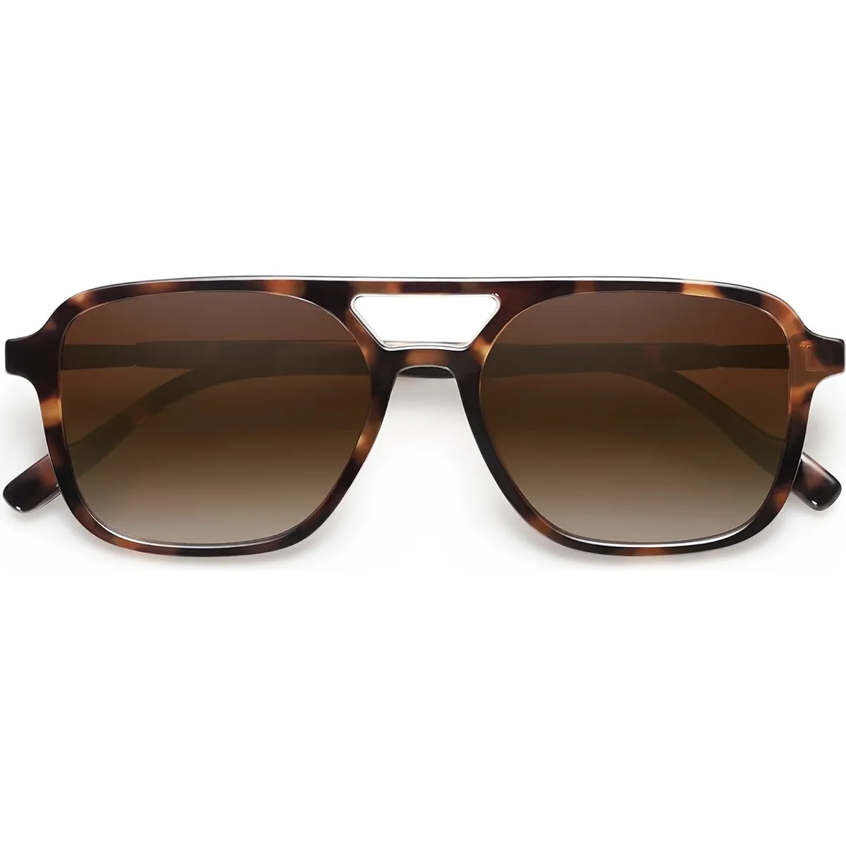 SOJOS Retro Aviator Sunglasses Womens Mens,Trendy Rectangle Shades SJ2202 — image 4