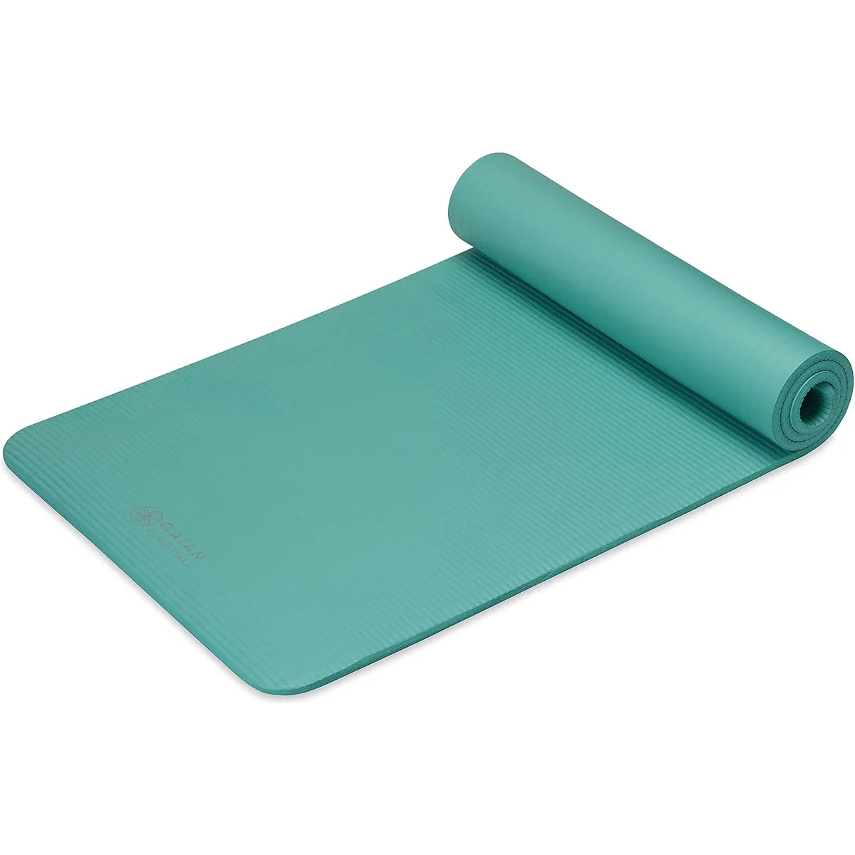 Gaiam Thick Yoga Mat, Exercise & Fitness Mat with Easy-Cinch Carrying Strap — image 3