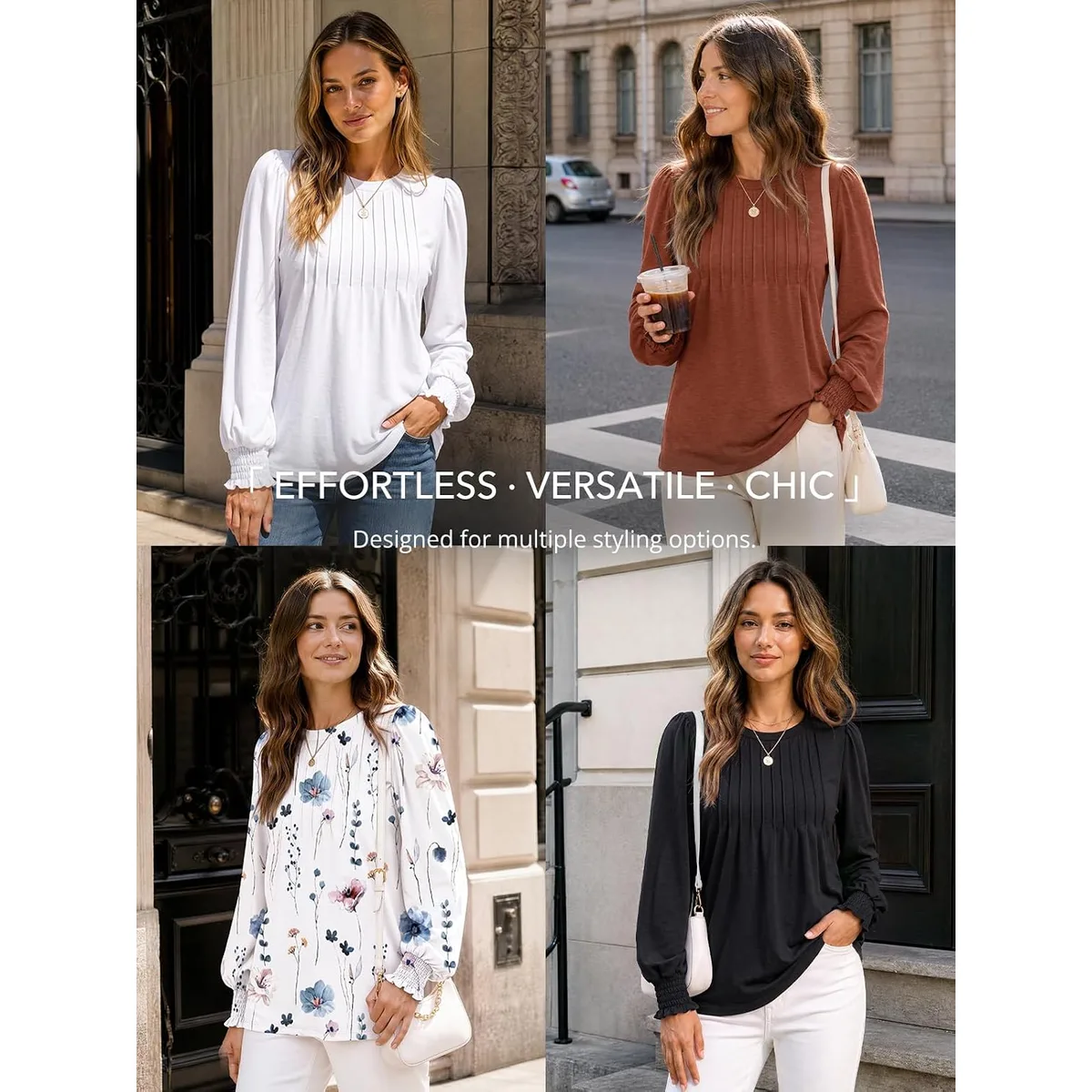 AUTOMET Womens Long Sleeve Shirts Fall Blouses Tops Business Casual Outfits — image 7