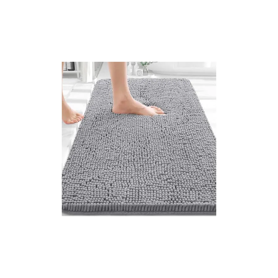 Soft Chenille Bath Mat, 30×20 in — image 2