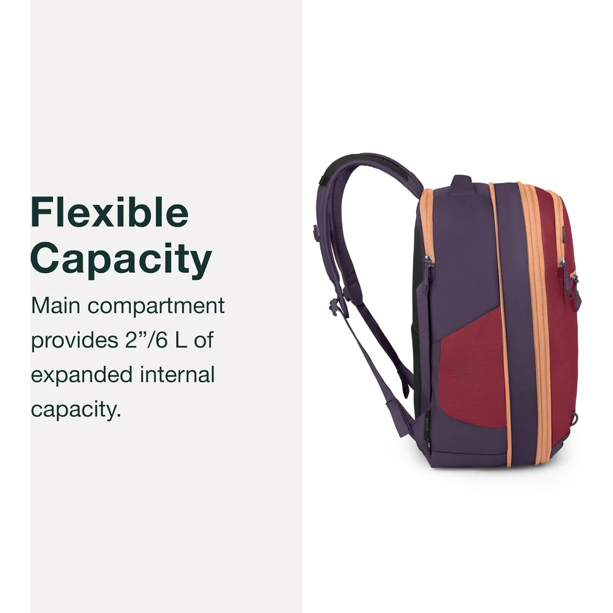Osprey Daylite Expandable 26+6 Travel Pack, Gray OS — image 5