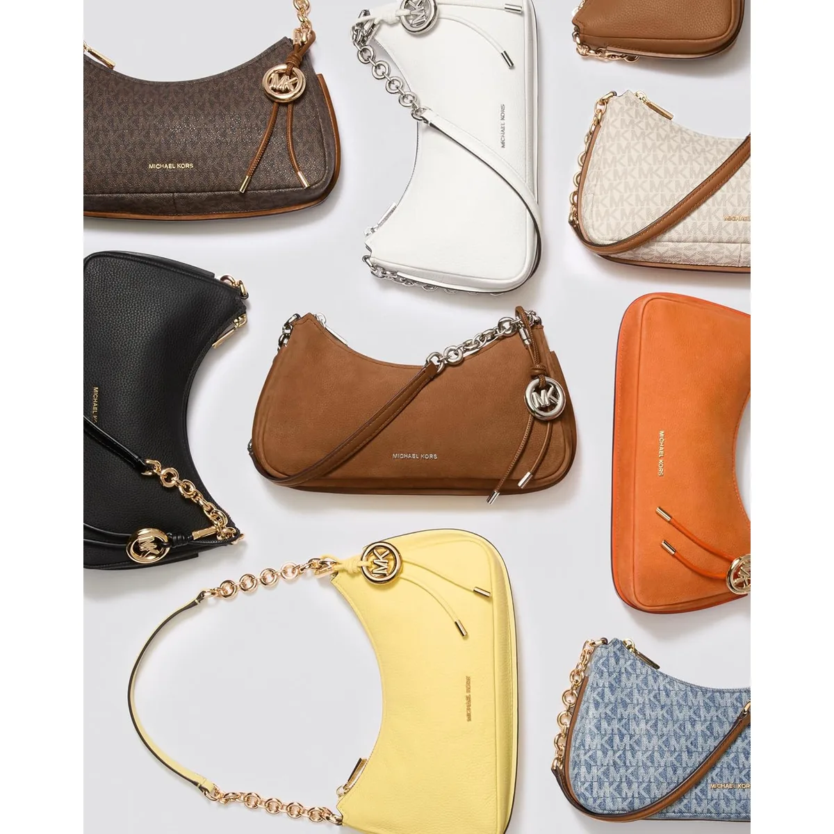 Michael Kors Women's Nolita Medium Chain Pouchette Bag — image 6