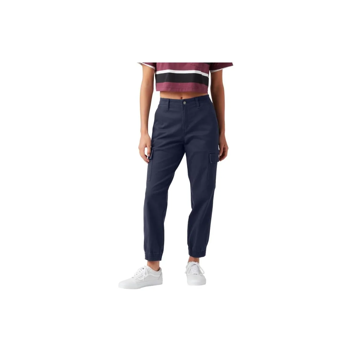 Dickies Women's High Rise Fit Cargo Jogger Pants Standard and Plus Size — image 5