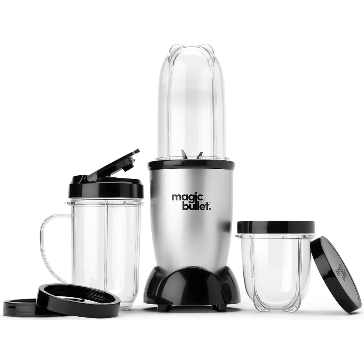 magic bullet® Personal Blender, 22 oz Cup, 250 Watt, Silver, MBR-1101 — image 2