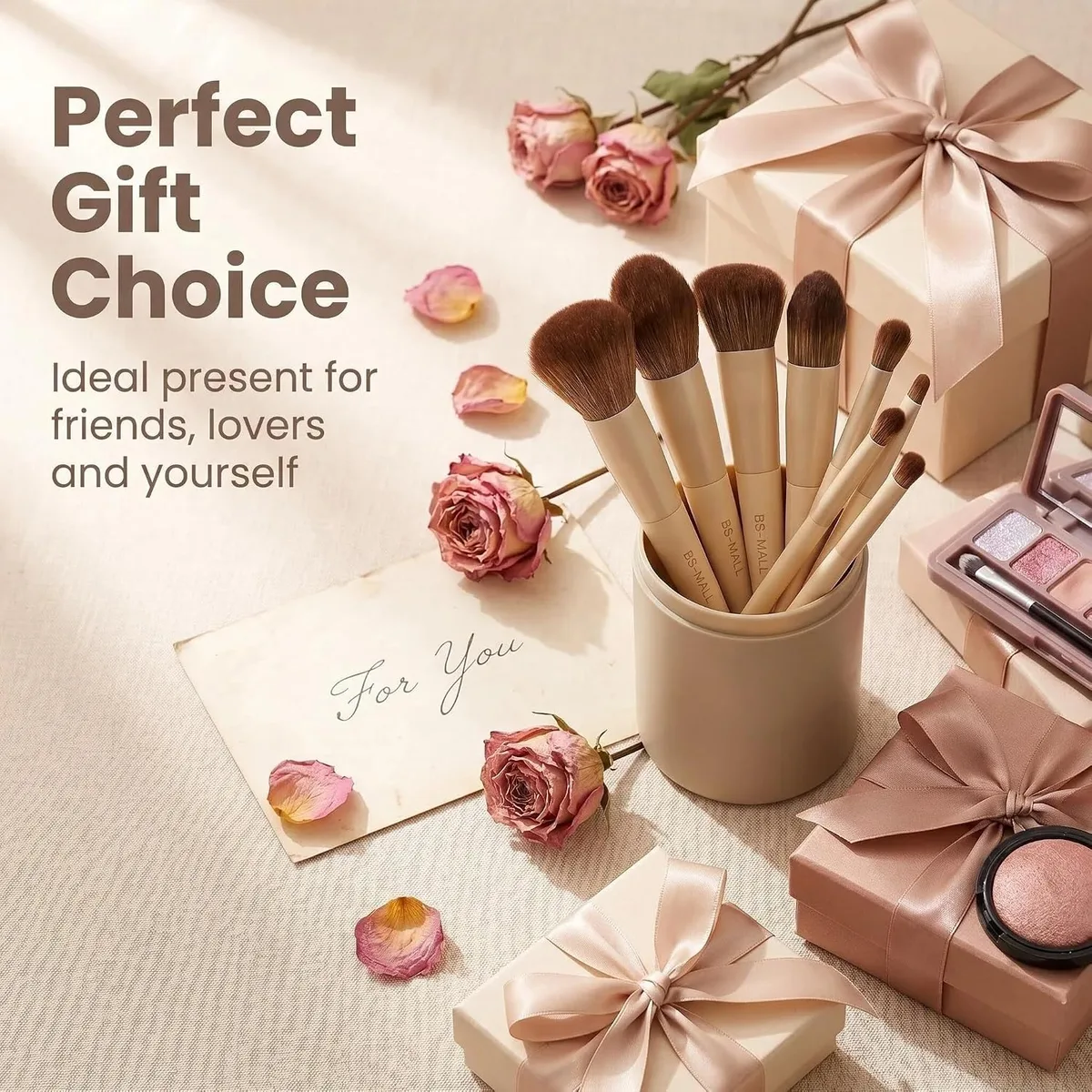 Professional Makeup Brush Set with Travel Case 18 Pcs for Makeup Artists — image 6