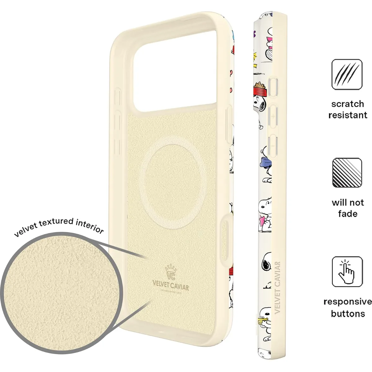 VELVET CAVIAR for iPhone 17 Pro Max Case | Snoopy Moods — image 7