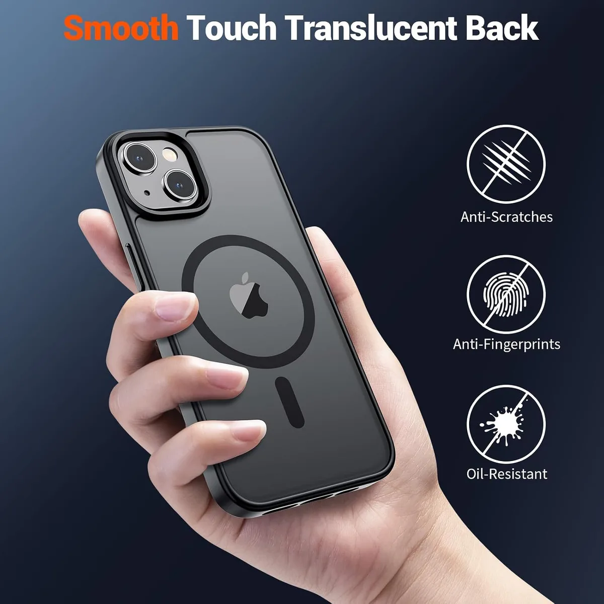 SUPFINE Magnetic for iPhone 13 Case/iPhone 14 Case Black — image 6