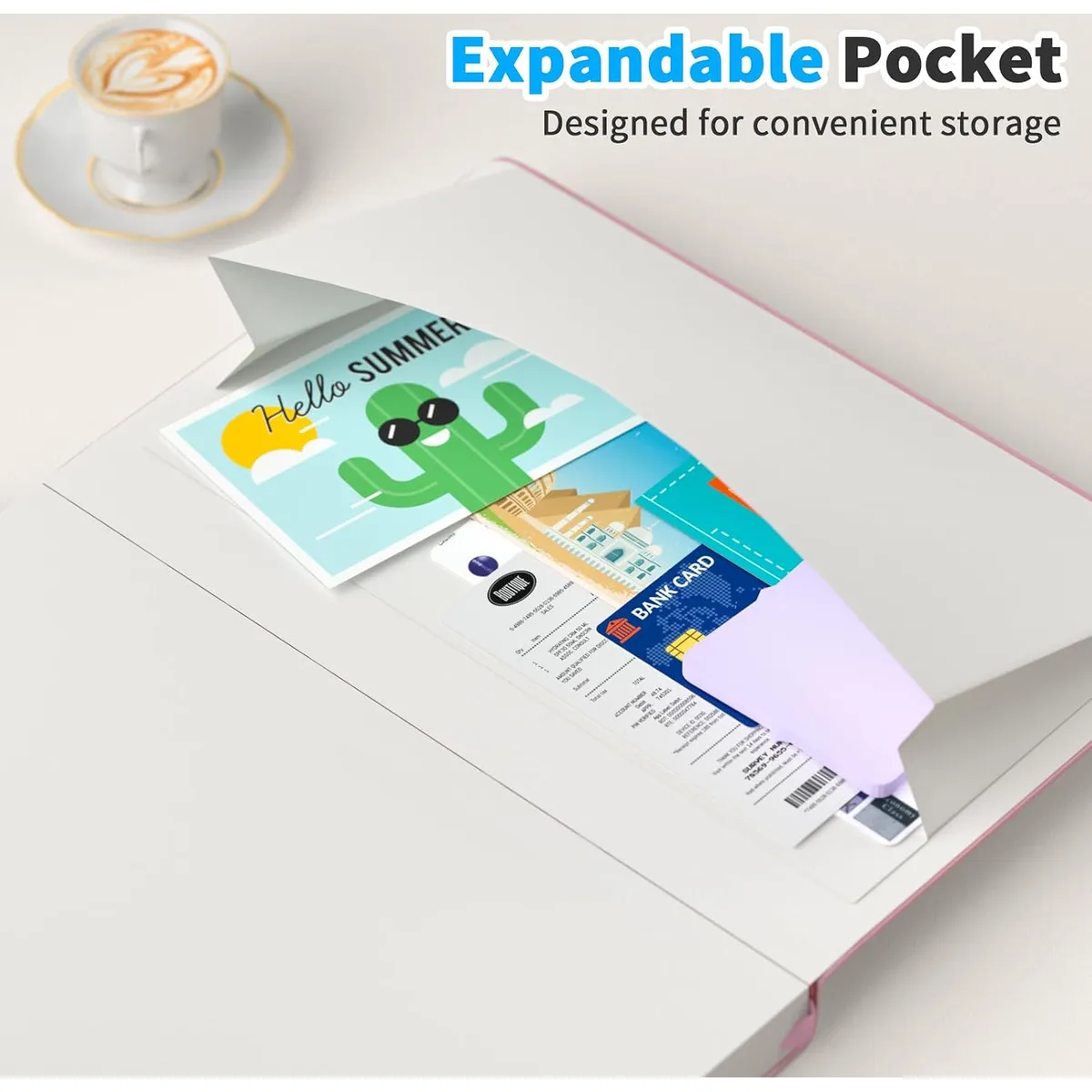 Oucaru 4 Pack A5 Lined Journal Notebook, 180 Pages 100 GSM Paper for Travel — image 6