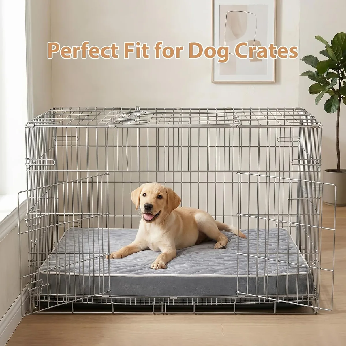WNPETHOME Orthopedic Waterproof Extra Large Senior Dogs Bed for Comfy Sleep — image 7