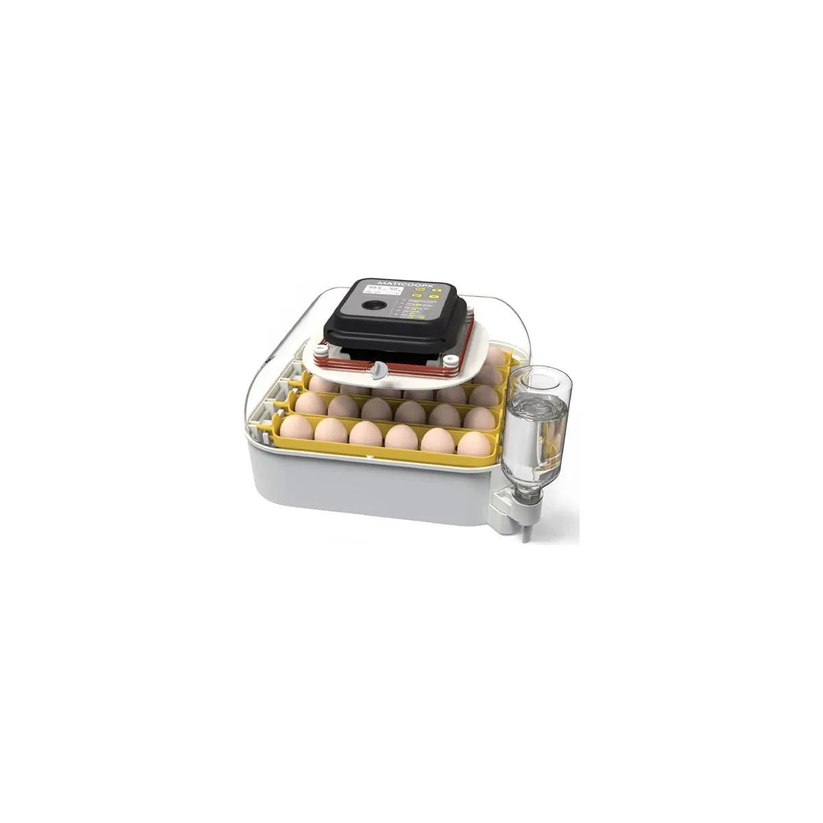 MATICOOPX 30 Egg Incubator with Humidity Display, Egg Candler, Automatic Egg Turner, for Hatching Chickens — image 2