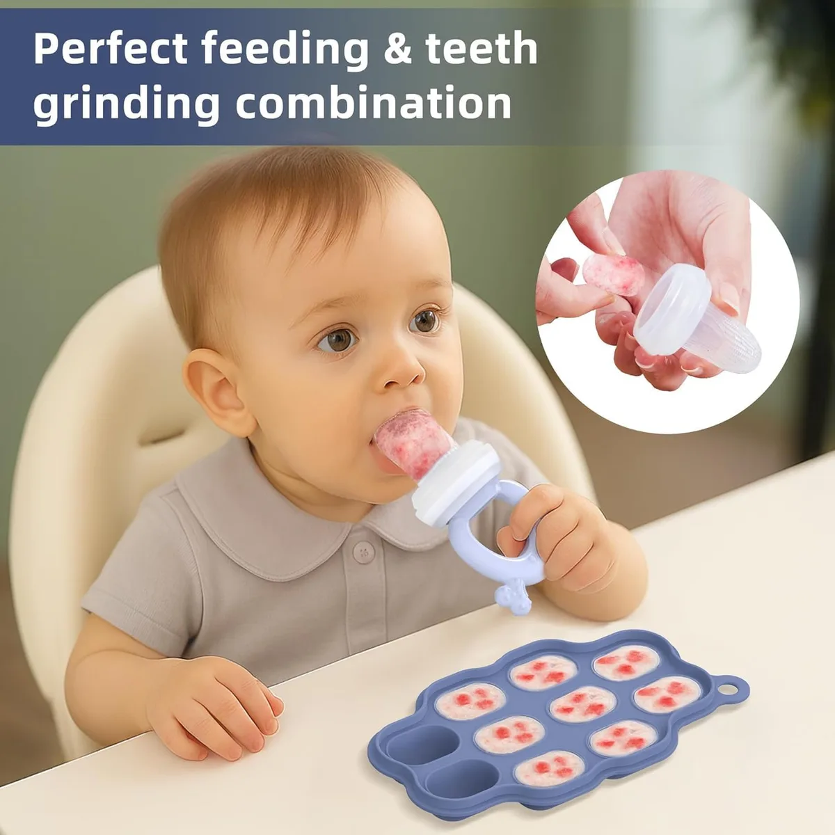 16PCS Silicone Baby Feeding Set, All-in-One for Starting Solids — image 4