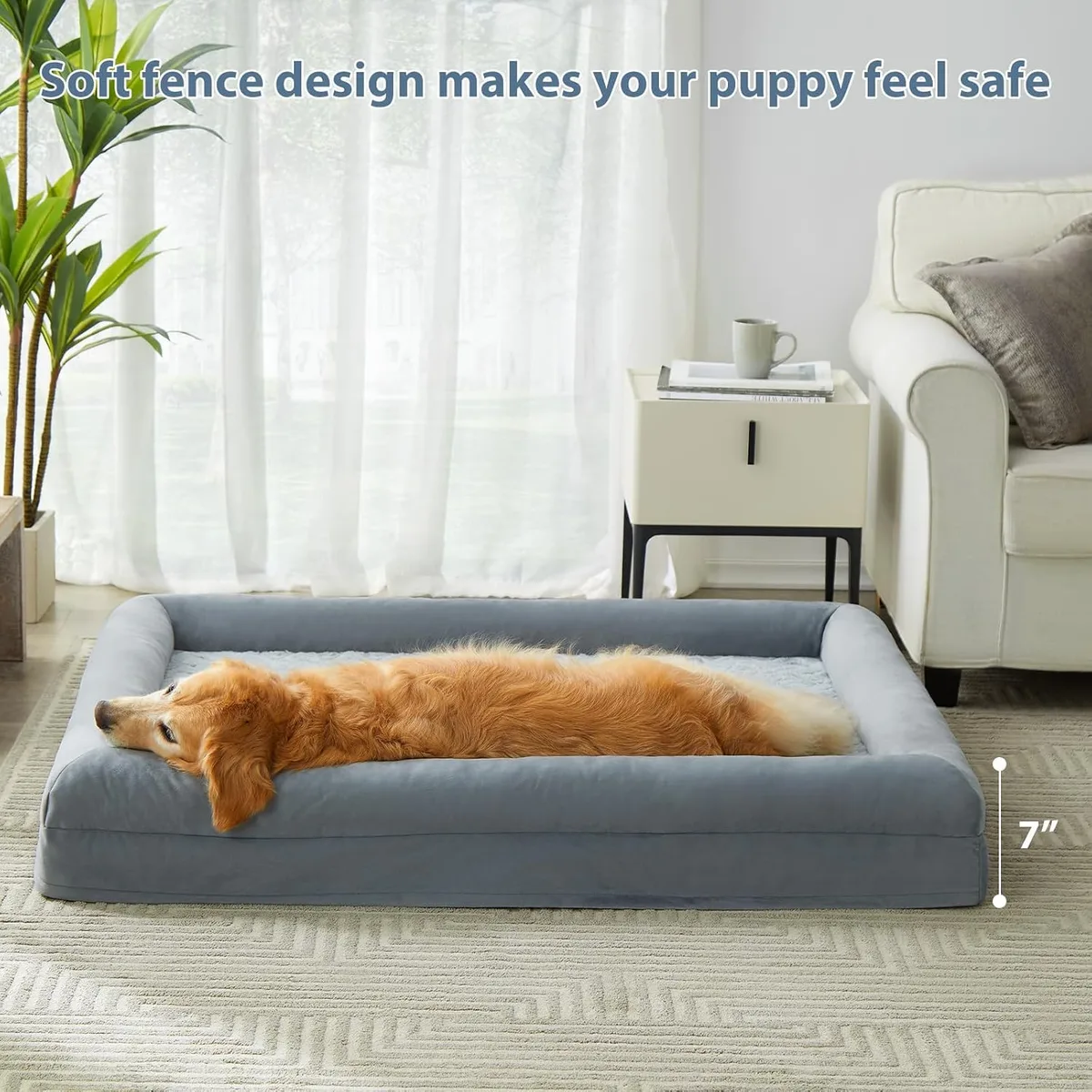 WNPETHOME XL Extra Large Orthopedic for Senior Dog Bed Comfy Sleeping — image 7