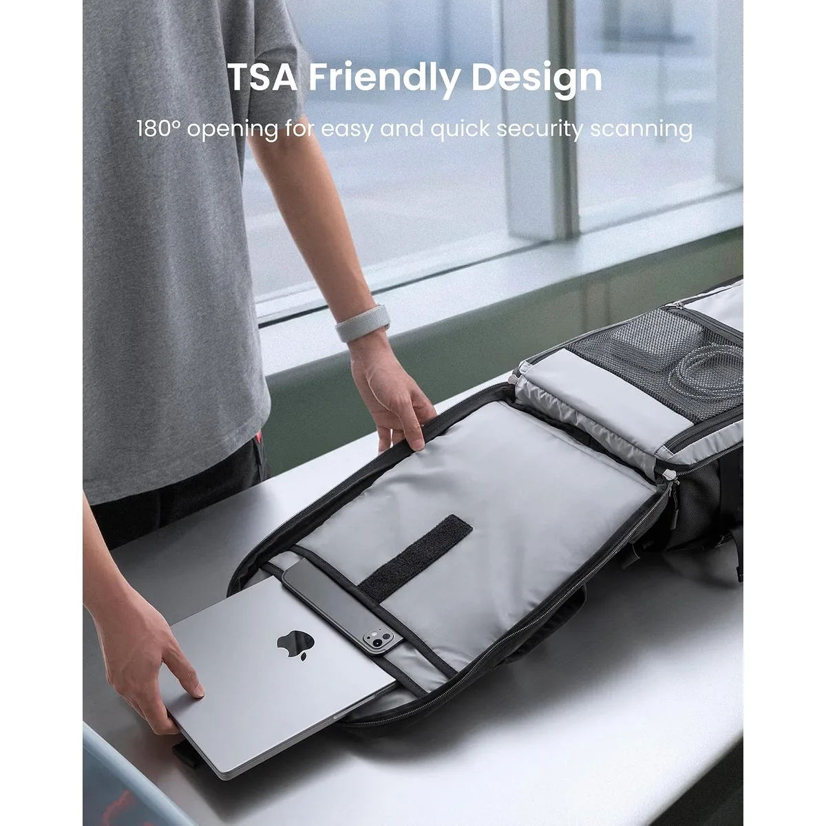 tomtoc Travel Backpack 28L,TSA Personal Item Bag Flight Approved,PFAS Free — image 5