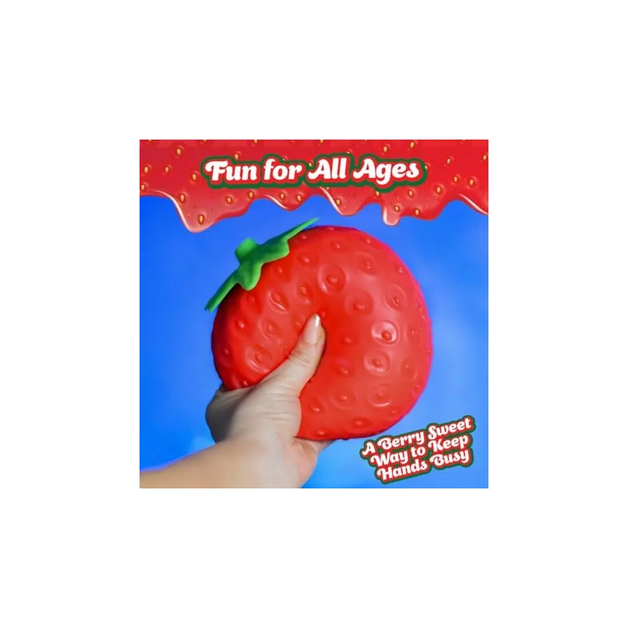 Jumbo Strawberry Squishy — image 6