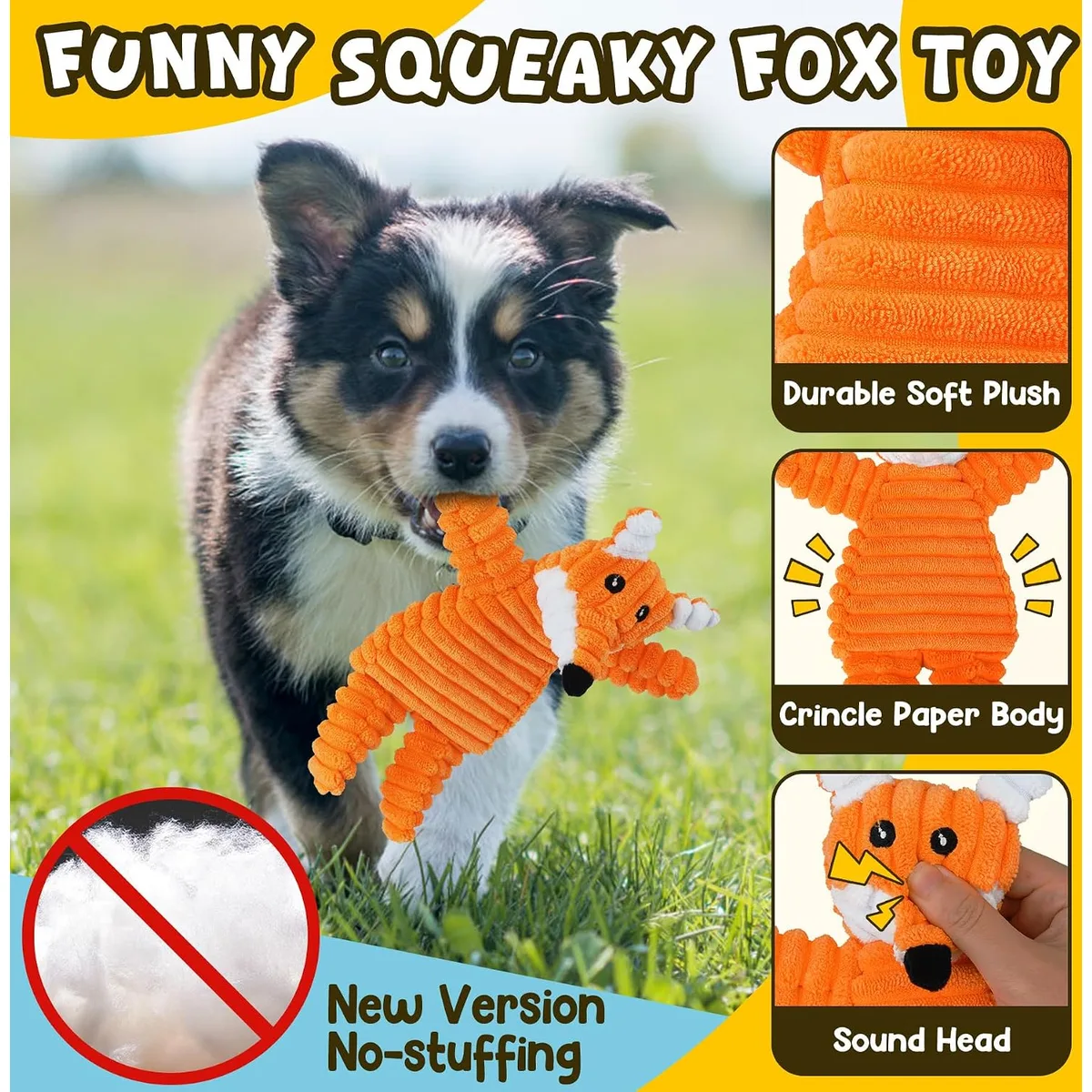 Zeaxuie 9 Pack Luxury Puppy Toys for Teething Small Dogs, Puppy Chew Toys with Cute Squeaky Dog Toys, Ball and More Rope Dog Chew Toys — image 3