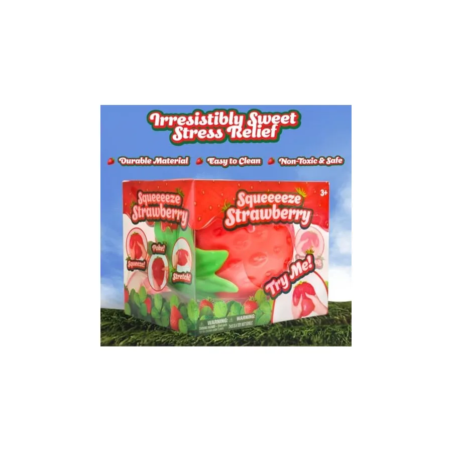 Jumbo Strawberry Squishy — image 5