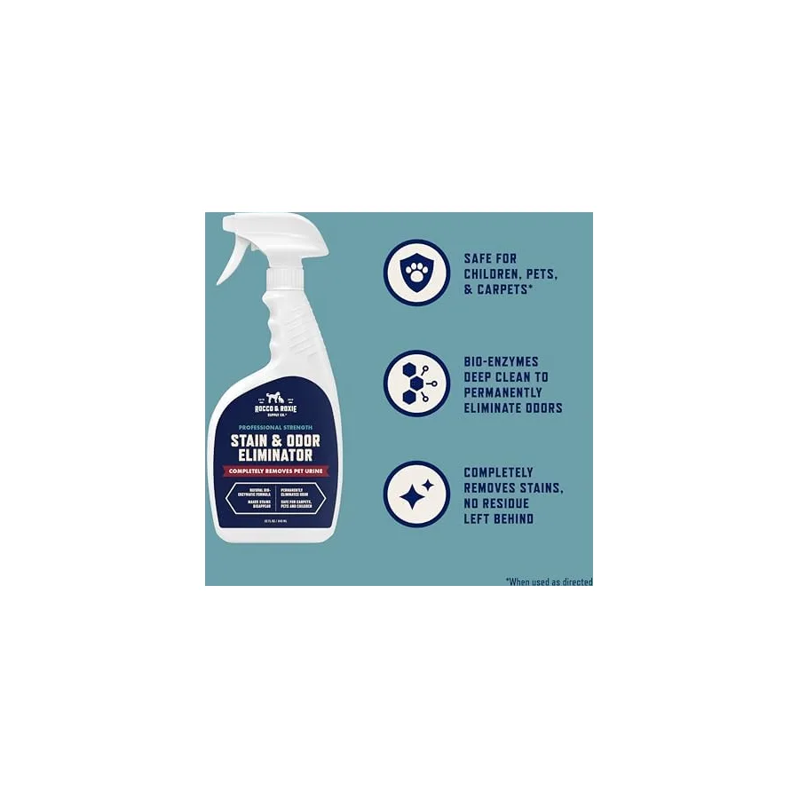 Rocco & Roxie Enzyme Stain & Odor Eliminator, 32 Fl Oz — image 4