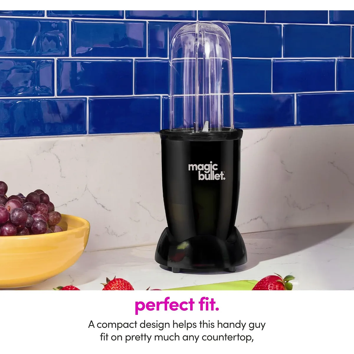 magic bullet® Personal Blender, 22 oz Cup, 250 Watt, Black, MBR-1101AK — image 5