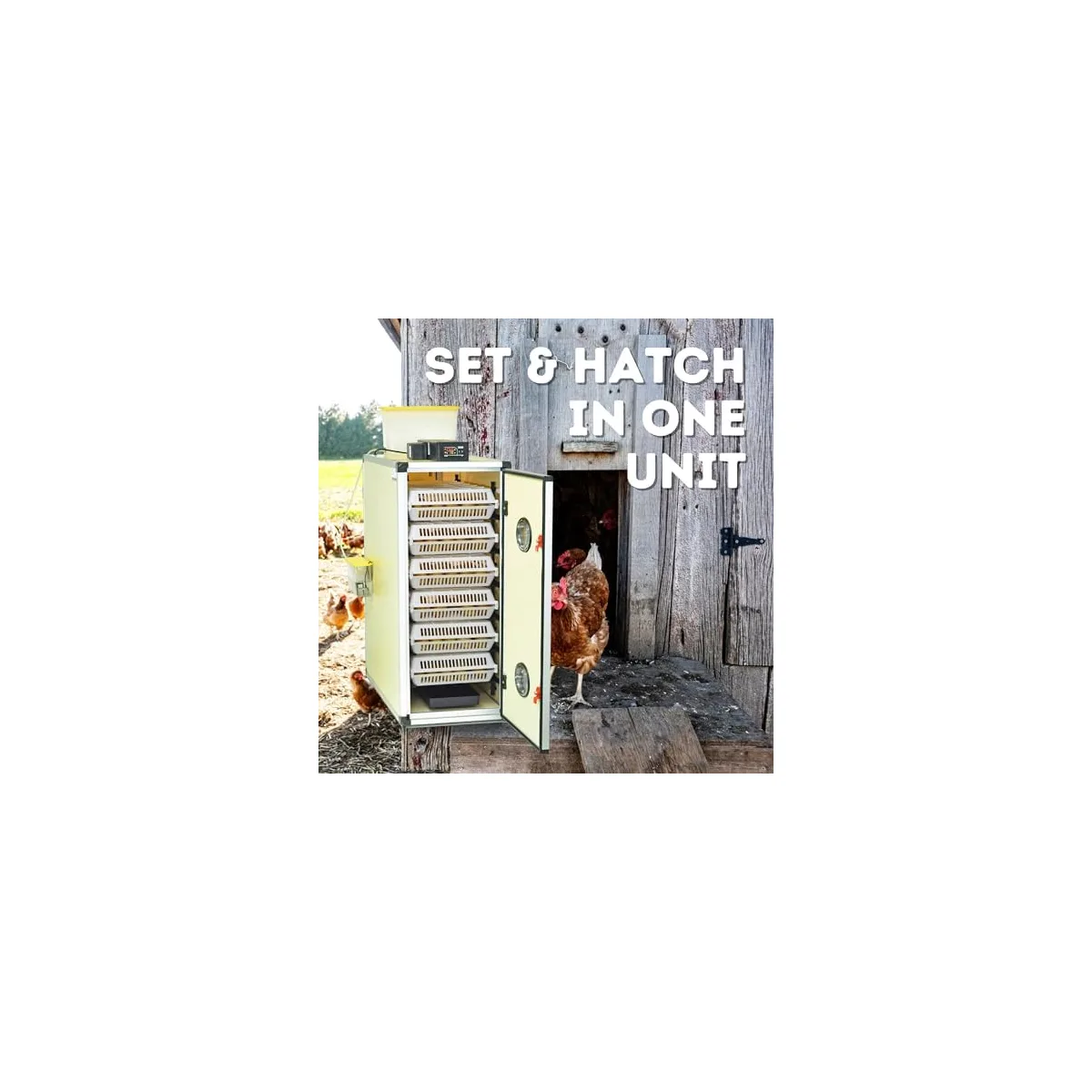 Hatching Time Incubators for Hatching Eggs, CT180SH Egg Setter & Hatcher — image 4