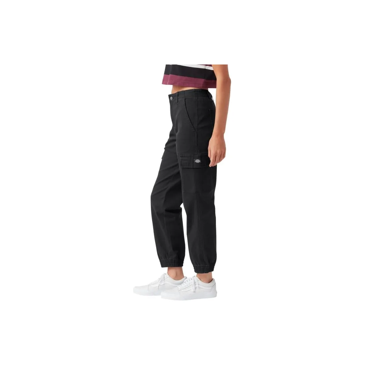 Dickies Women's High Rise Fit Cargo Jogger Pants Standard and Plus Size — image 4