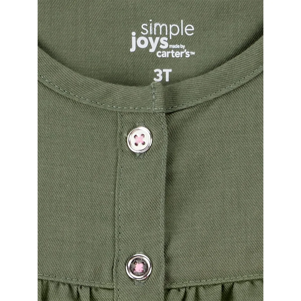 Simple Joys by Carter's Girls 4 piece Playwear Set — image 3