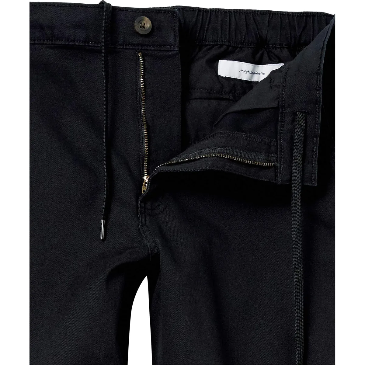 Amazon Essentials Men's Straight-Fit Chino Jogger Pants with Elastic Waist and Pockets — image 8
