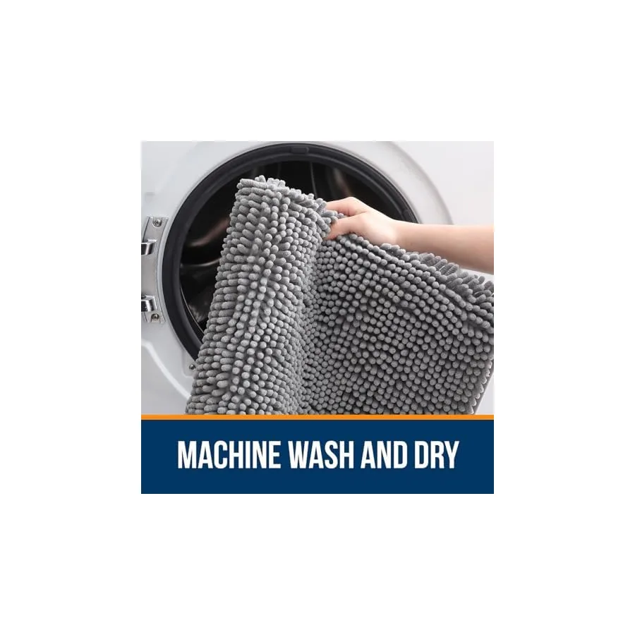 Soft Chenille Bath Mat, 30×20 in — image 6