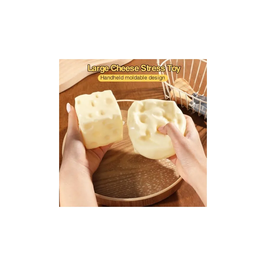 Big Coconut Oil Squishy 320g - 2.9Inch Cheese Squishy — image 8