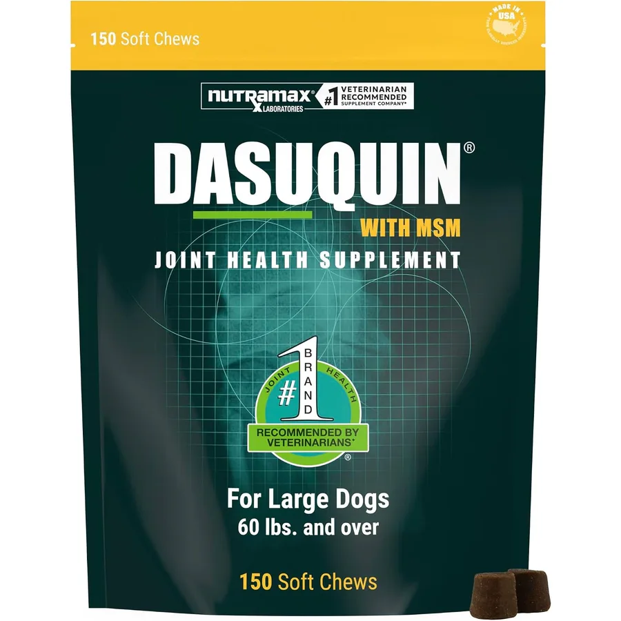Dasuquin MSM Joint Supplement for Large Dogs, Soft Chews, 150ct