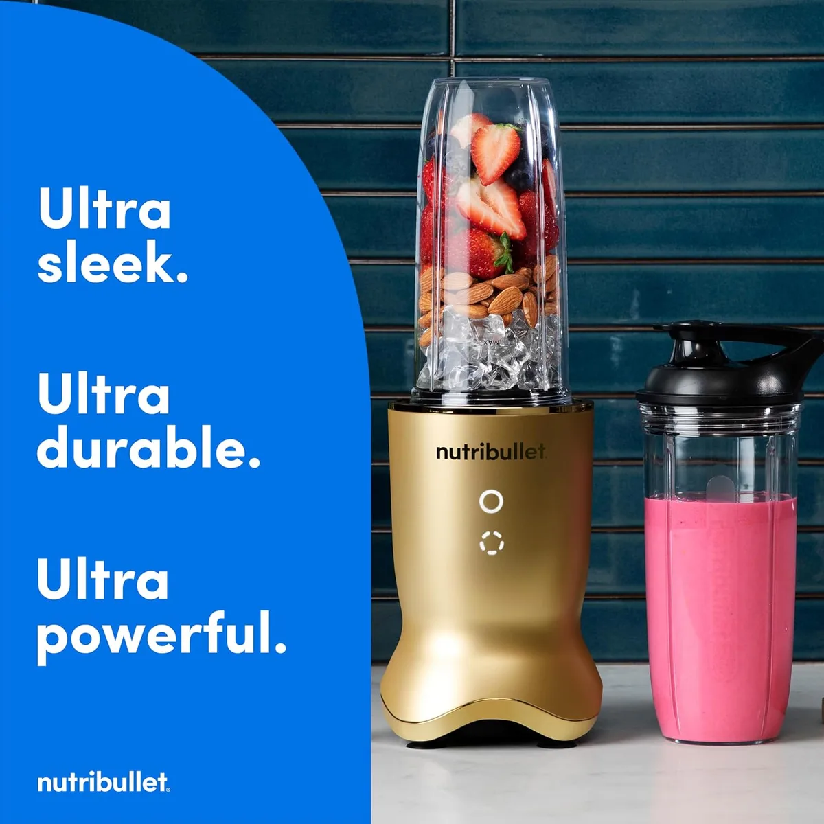 nutribullet® Ultra Personal Blender, 1200W, Brass, NB50500BR — image 2