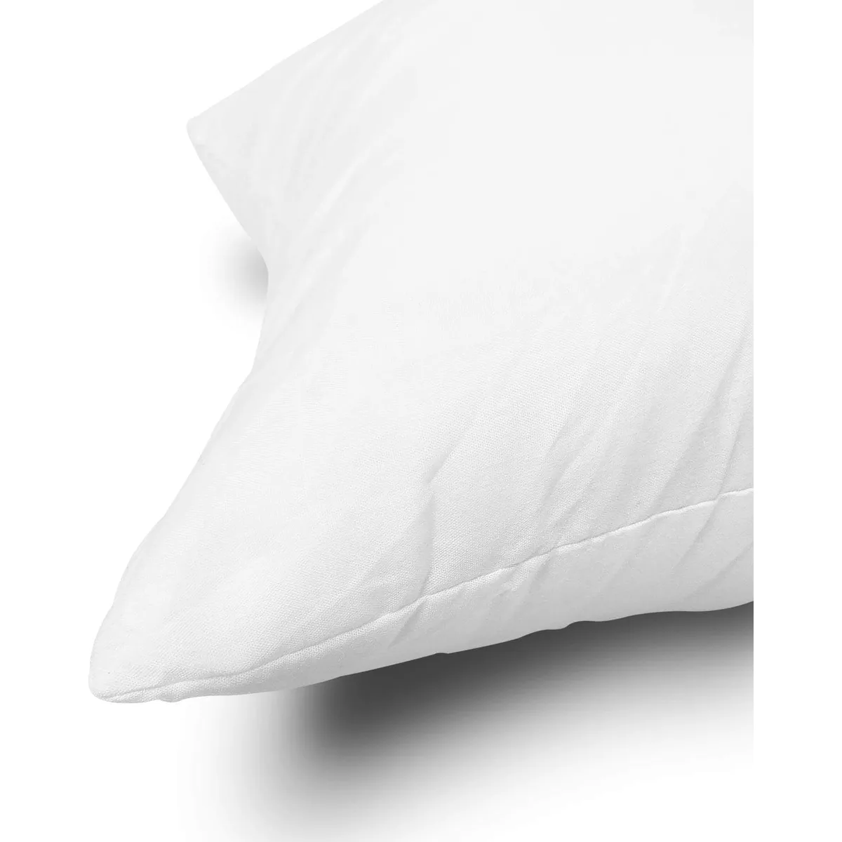 EDOW Throw Pillow Inserts, Set of 2 Lightweight Down Alternative Polyester Pillow, Couch Cushion, Sham Stuffer, Machine Washable. (White, 18x18) — image 7