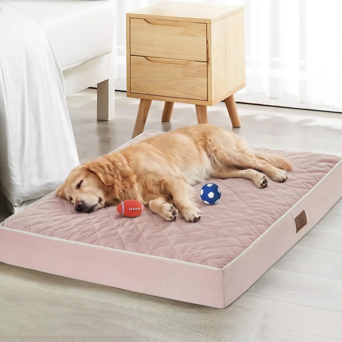 WNPETHOME Orthopedic Waterproof Extra Large Senior Dogs Bed for Comfy Sleep — image 8